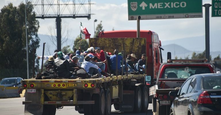 Desaparecen en M xico dos camiones llenos de integrantes de la