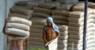 Bolsa de cemento en Honduras