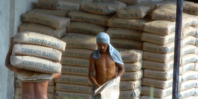 Bolsa de cemento en Honduras