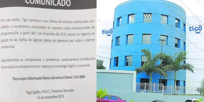 TIGO aumentaría tarifa de servicios residenciales