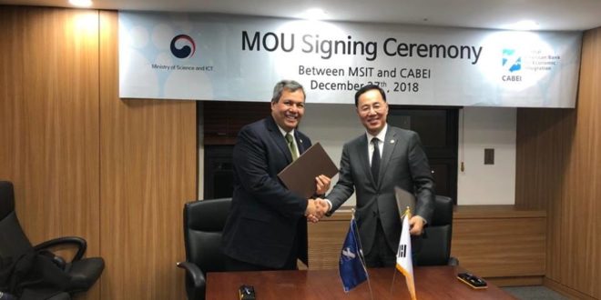 BCIE y Corea del Sur facilitarán transferencia de conocimientos