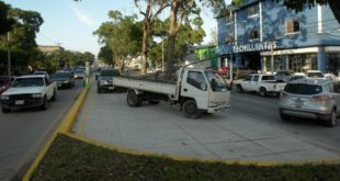 Municipalidad Sampedrana habilita retorno en la avenida circunvalación