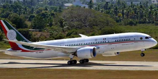 México pone en venta el lujoso avión presidencial