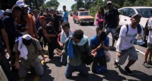 Migrantes experimentan violencia en su paso por México