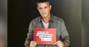 Alejandro Sanz pide protección para niños migrantes de Centroamérica