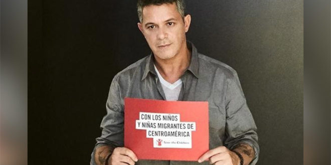 Alejandro Sanz pide protección para niños migrantes de Centroamérica