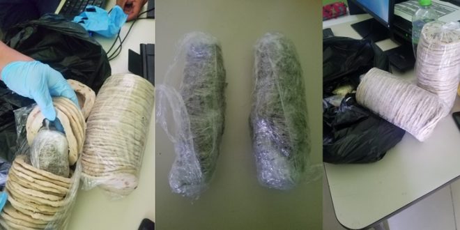 Mujer intenta meter droga a prisión de Copán oculta tortillas