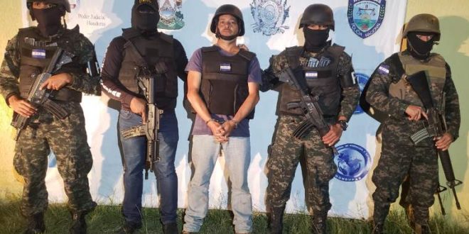 Capturan a presunto narco hondureño pedido en extradición por EEUU