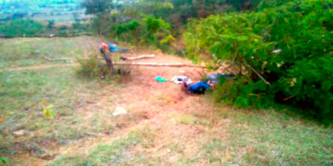 Asesinan a disparos a tres hombres en La Trinidad, Yoro