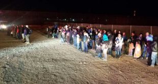 Detienen a casi 200 migrantes en zona fronteriza