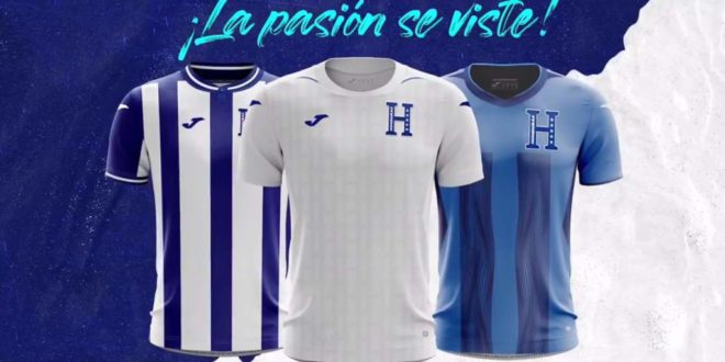 Selección de Honduras presentó su nueva camiseta