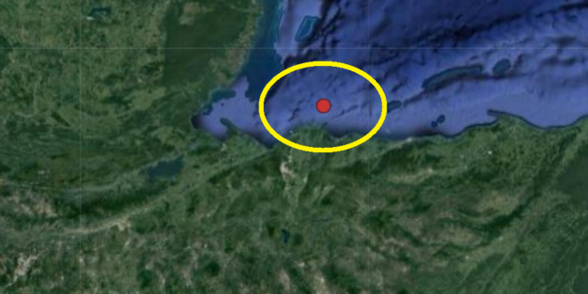 Temblor de 4.7 sacude las costas de Tela