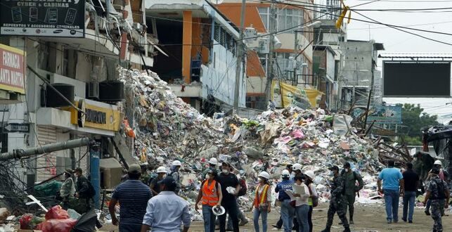 Temblor de magnitud 7.5 sacudió a Ecuador