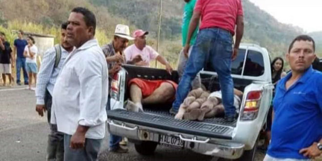 Cinco muertos y varios heridos deja accidente vial en Olancho