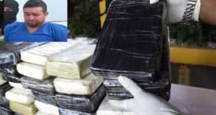 Nicaragua decomisa 36,8 kilos de cocaína en frontera con Honduras