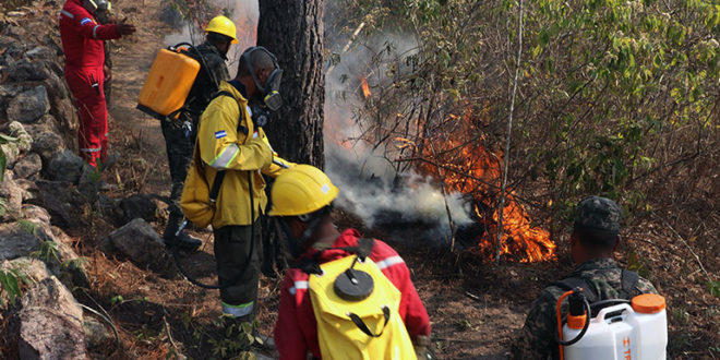 Más 150 hombres buscan apagar incendio El Hatillo El Carpintero