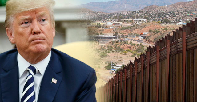 Bloquean financiación del muro de Trump
