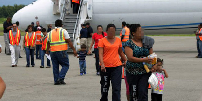 Sube-cifra-de hondureños retornados desde México y EEUU