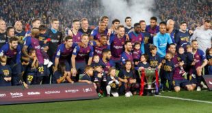 Barcelona le ganó al Levante y se corona campeón
