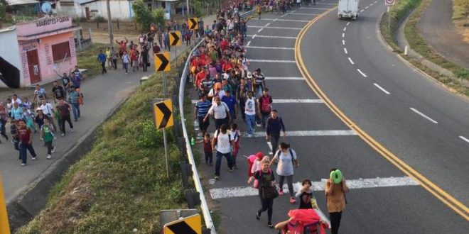 Mexicanos piden contener nueva caravana de migrantes
