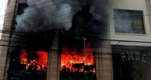 Protestas en Honduras dejan 4 incendios y varios heridos