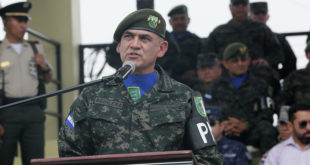 Manuel de Jesús Aguilar asume comandancia de la PMOP