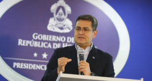 Gobierno de Honduras confirma que EEUU investigó al presidente