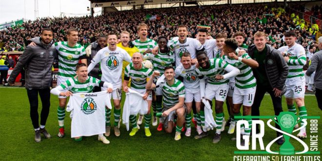 Emilio Izaguirre se coronó campeón con el Celtic