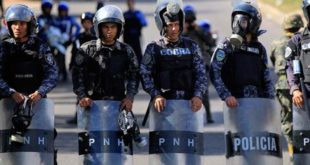 Agentes policiales saldrán a la calle el 28 de junio en Honduras