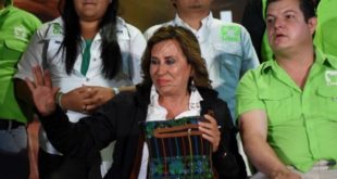 Sandra Torres virtual ganadora de elecciones en Guatemala