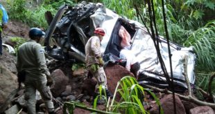 Cuatro personas pierden la vida en fatal accidente en el occidente de Honduras