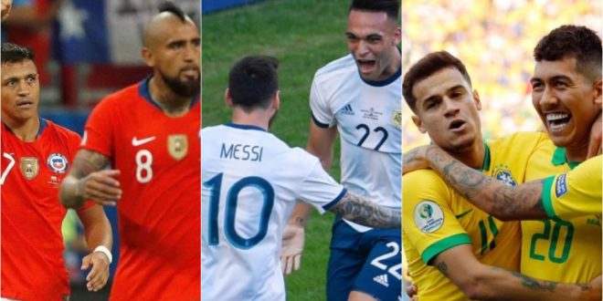 Copa América 2019: Brasil-Argentina y Chile espera rival en semifinales