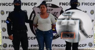 La capturan por intentar introducir droga en sus partes íntimas a cárcel El Pozo