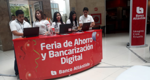 Banco Atlántida realiza Feria de Ahorro y Bancarización Digital
