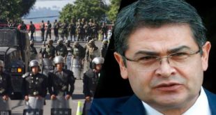 Presidente hondureño propone que voten los policías