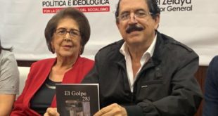 Manuel Zelaya presenta su libro El Golpe 28J