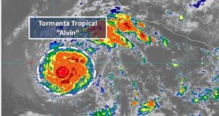 Se forma Tormenta Tropical Alvin en el Océano Pacífico