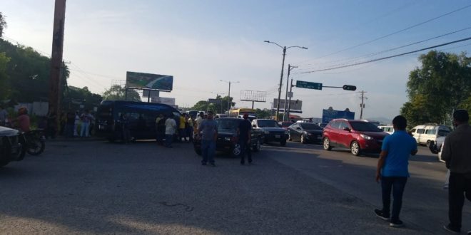 Paro de transporte en La Lima y San Pedro Sula