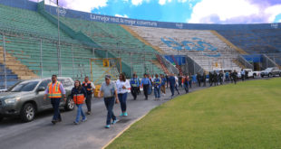 Inspeccionan Estadio Nacional previo a desfile patrio