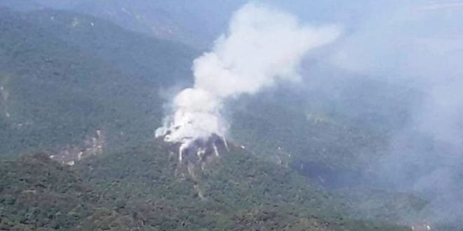 Evaluarán causas del humo blanco en el Parque Nacional Pico Bonito