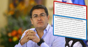 Presidente hondureño implicado en conspiración millonaria proveniente del narcotráfico