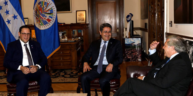 OEA apoya esfuerzo de Honduras contra narcotráfico