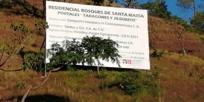 Temporalmente “suspenden” cuestionado proyecto habitacional en La Tigra