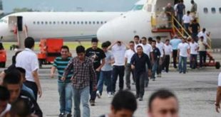 Suman 13,895 los hondureños deportados de EEUU, México y CA