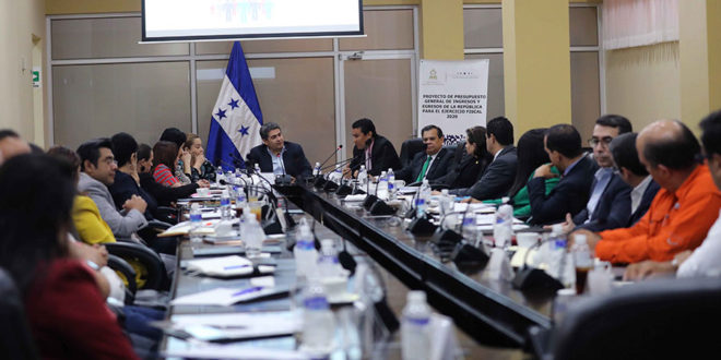 Aprueban anteproyecto de Presupuesto para 2020 por L 282.405 millones