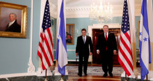 Presidente Hernández se reúne con subsecretario de EEUU