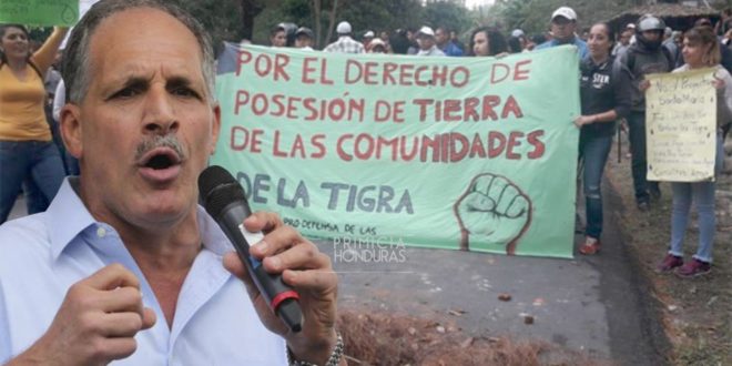 PPromueven denuncia internacional contra “Tito” Asfura por conceder permisos de construcción en La Tigra