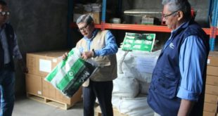 Salud recibe donación para combatir los zancudos