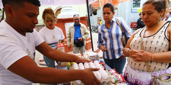 Gobierno inicia venta de huevos a L 64.00 el cartón