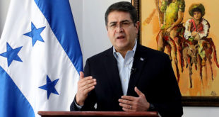 Presidente Hernández rechaza que Honduras sea un narco-Estado